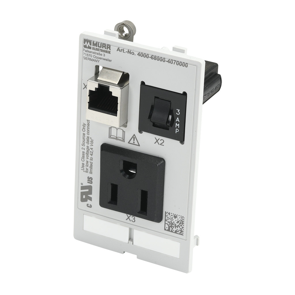 Panel Interface Insert: RJ45 Ethernet port (PN# 4000-68000-4070000