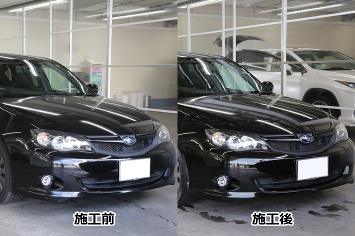 6年乗り続けてくすんだインプレッサは、キーパーコーティングで新車の