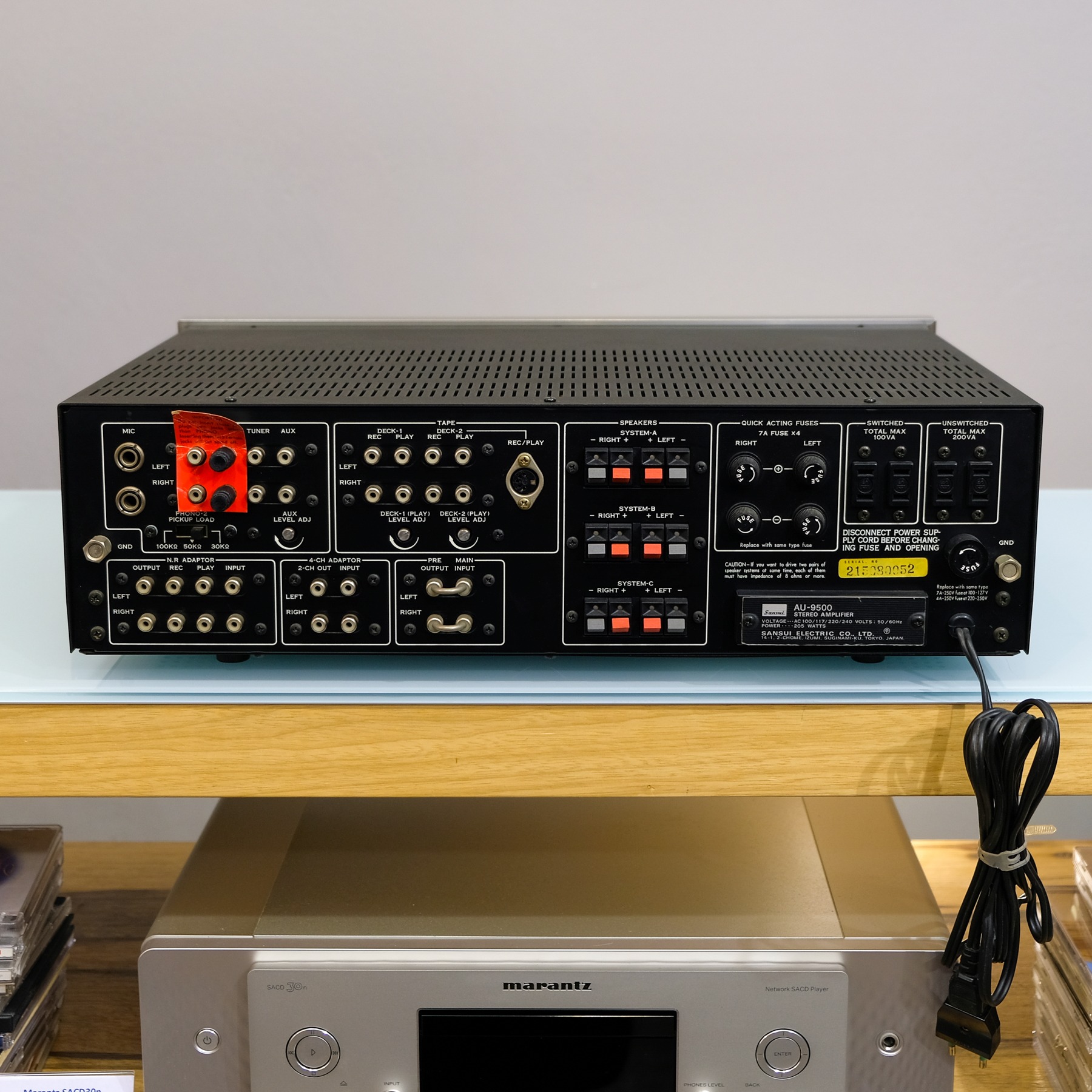 Sansui AU-9500 - Audio construction | Hi-Fi Online Sales