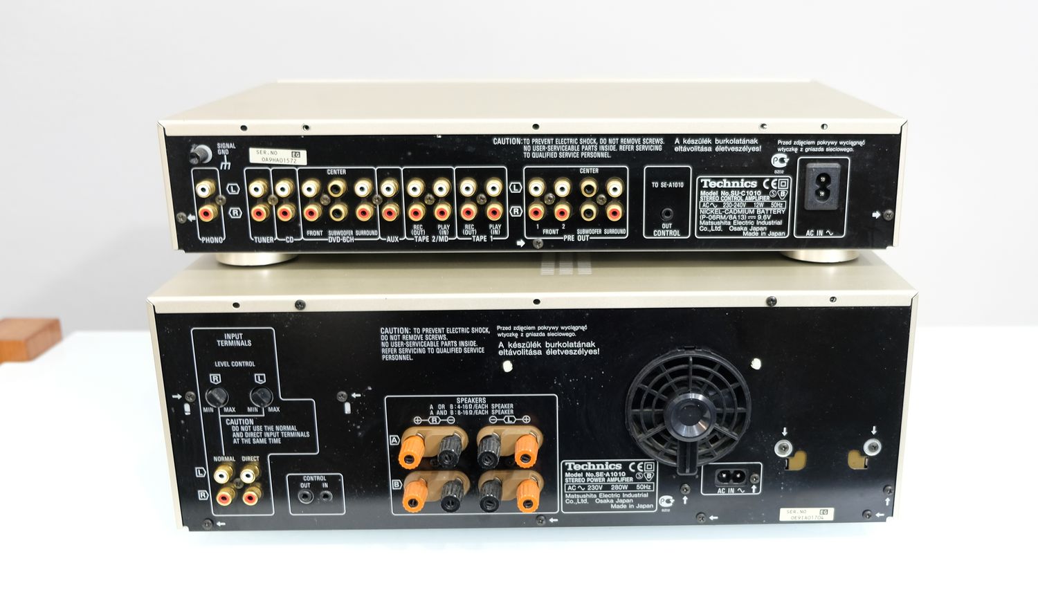 Technics SU C1010 + SE A1010 - Audio construction | Hi-Fi Online