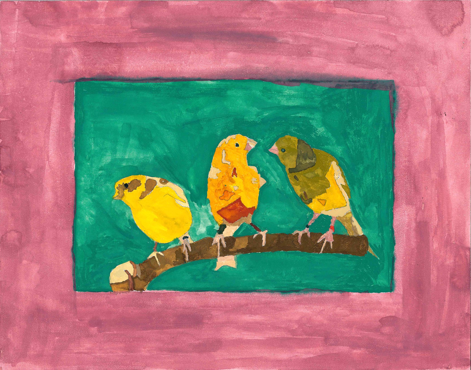 Untitled (Three Birds) by Kristin Phillips | Gateway Arts