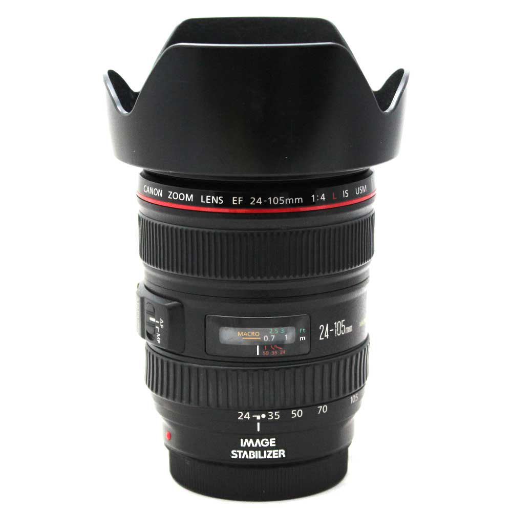 Lente Canon EF 24-105mm f/4 L IS USM Ultrasonic com Parasol