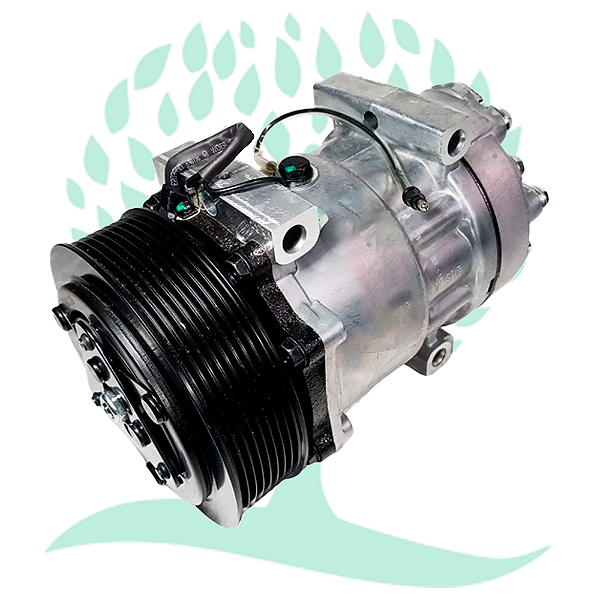 COMPRESSOR ORIGINAL DENSO OREN REFRIGERAÇÃO 7H15 PASSANTE MAQUINA