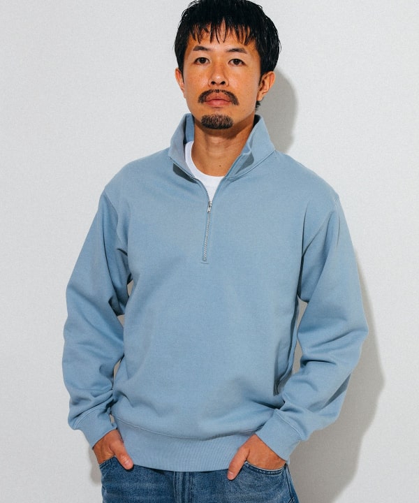 BEAMS Half Zip BEAMS (Tops Sweatshirts) for sale | BEAMS