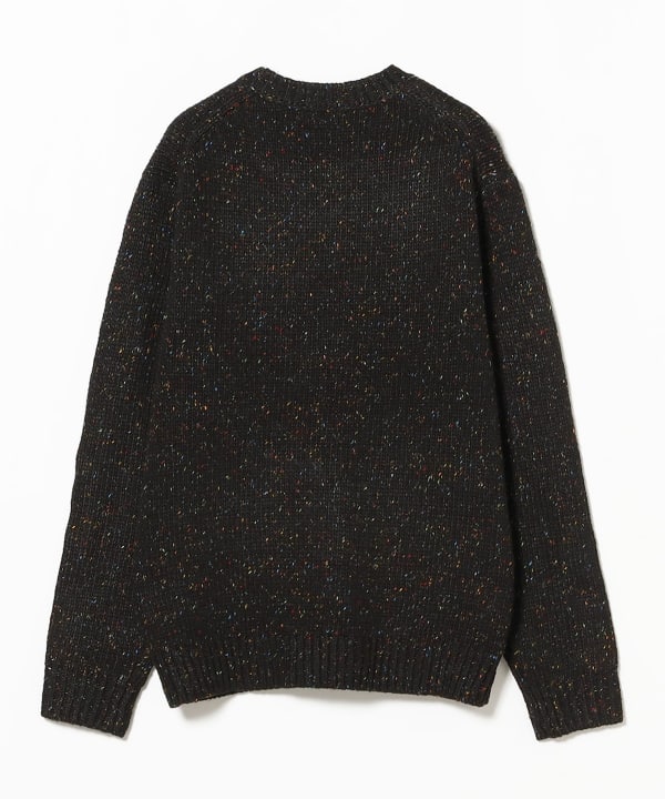 BEAMS（ビームス）3ゲージ カラーネップ クルーネック ニット 24FW