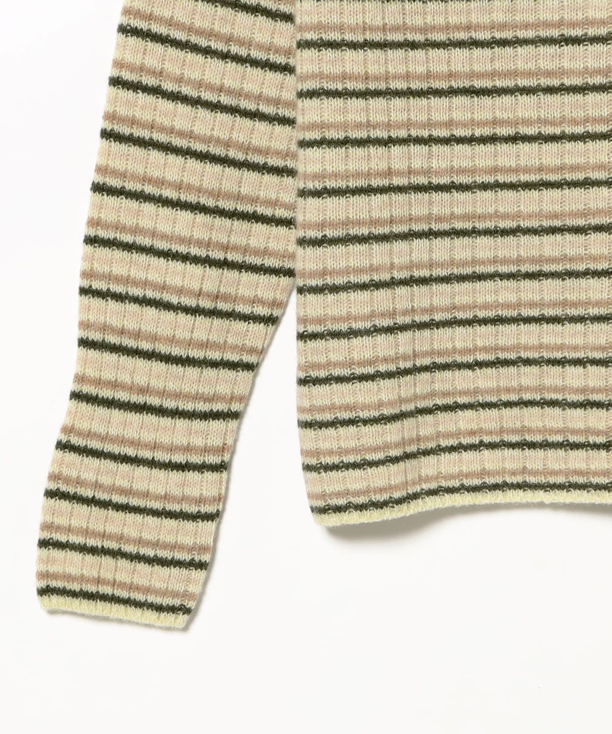 BEAMS（ビームス）AURALEE / SHETLAND WOOL CASHMERE RIB KNIT P/O