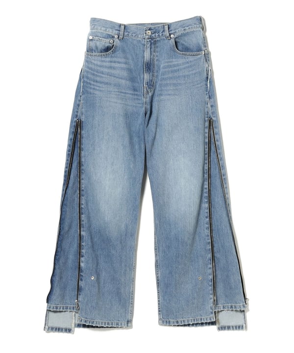 BEAMS（ビームス）OLD PARK / ZIP BAGGY JEANS（パンツ デニムパンツ