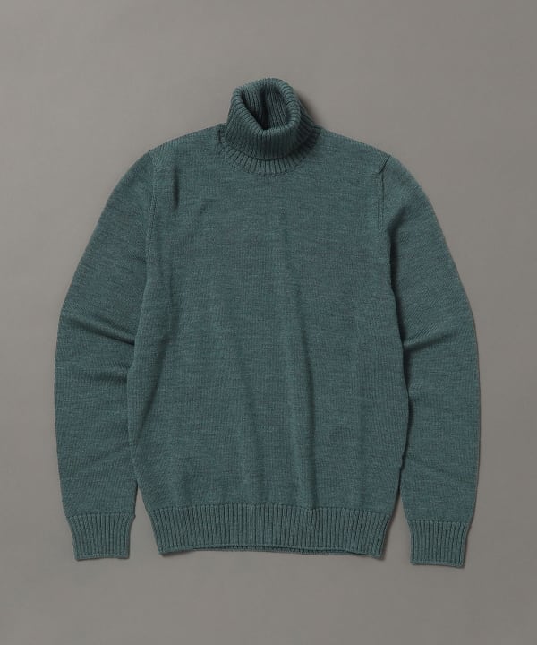 BEAMS F（ビームスF）【別注】DRUMOHR / 8ゲージ タートルネックニット
