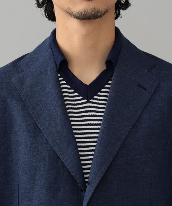 BEAMS F（ビームスF）NEW EASY ANGELICO リネンウール ソリッド