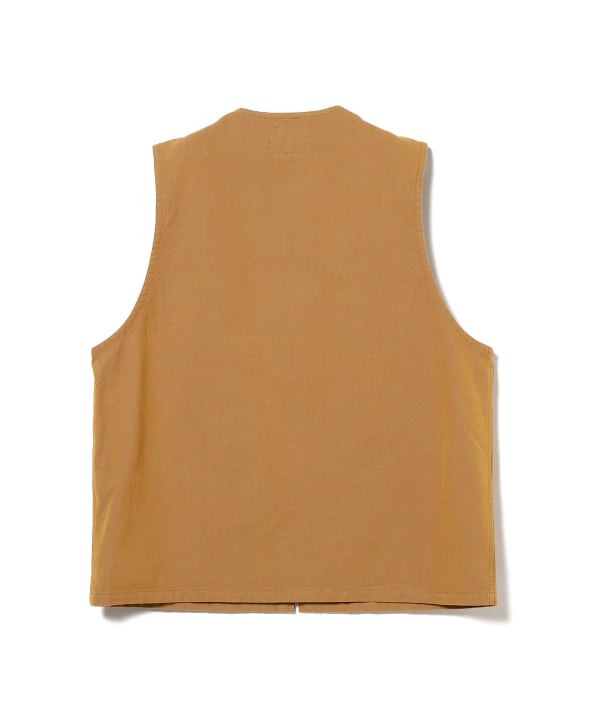 BEAMS PLUS（ビームス プラス）WORK Zip Vest Canvas（トップス ベスト