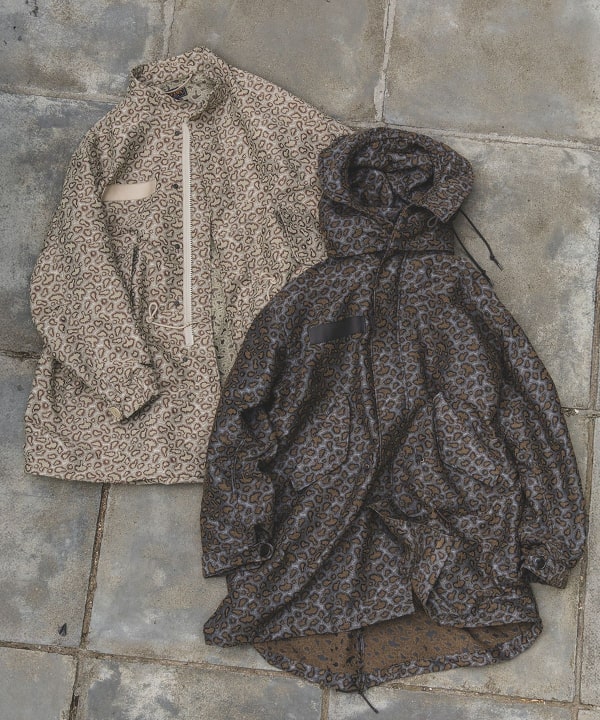 BEAMS PLUS（ビームス プラス）M-6548 Coat Camo Jacquard（コート