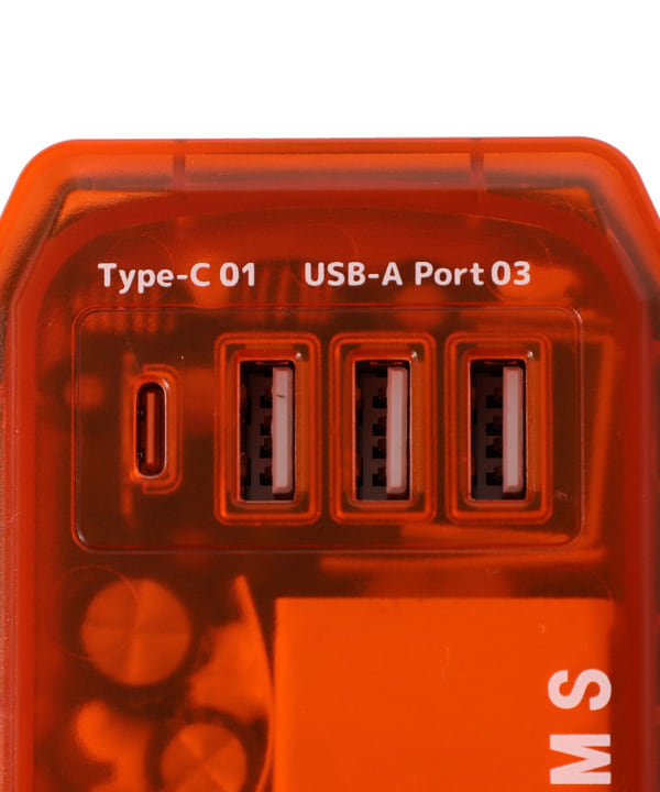 bPr BEAMS（bPrビームス）AC＆USB タップ スケルトン（雑貨・ホビー