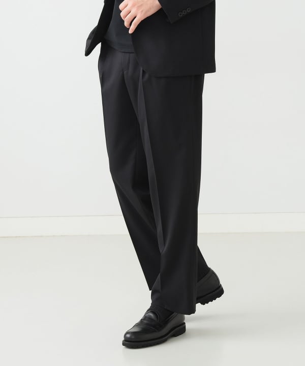 B:MING by BEAMS（ビーミング by ビームス）ウールライク ブラック 2