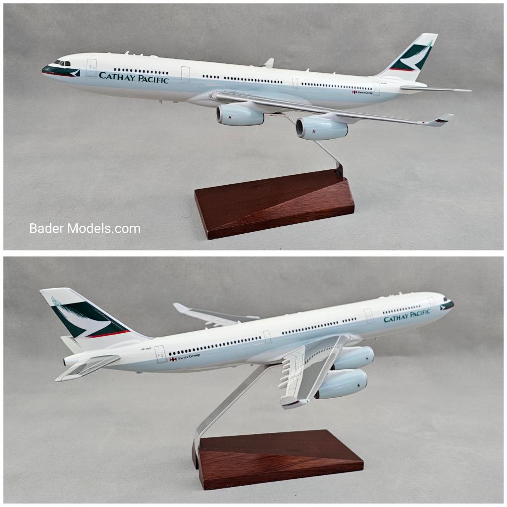 Cathay Pacific - A340-300 (1:200) | Bader Models