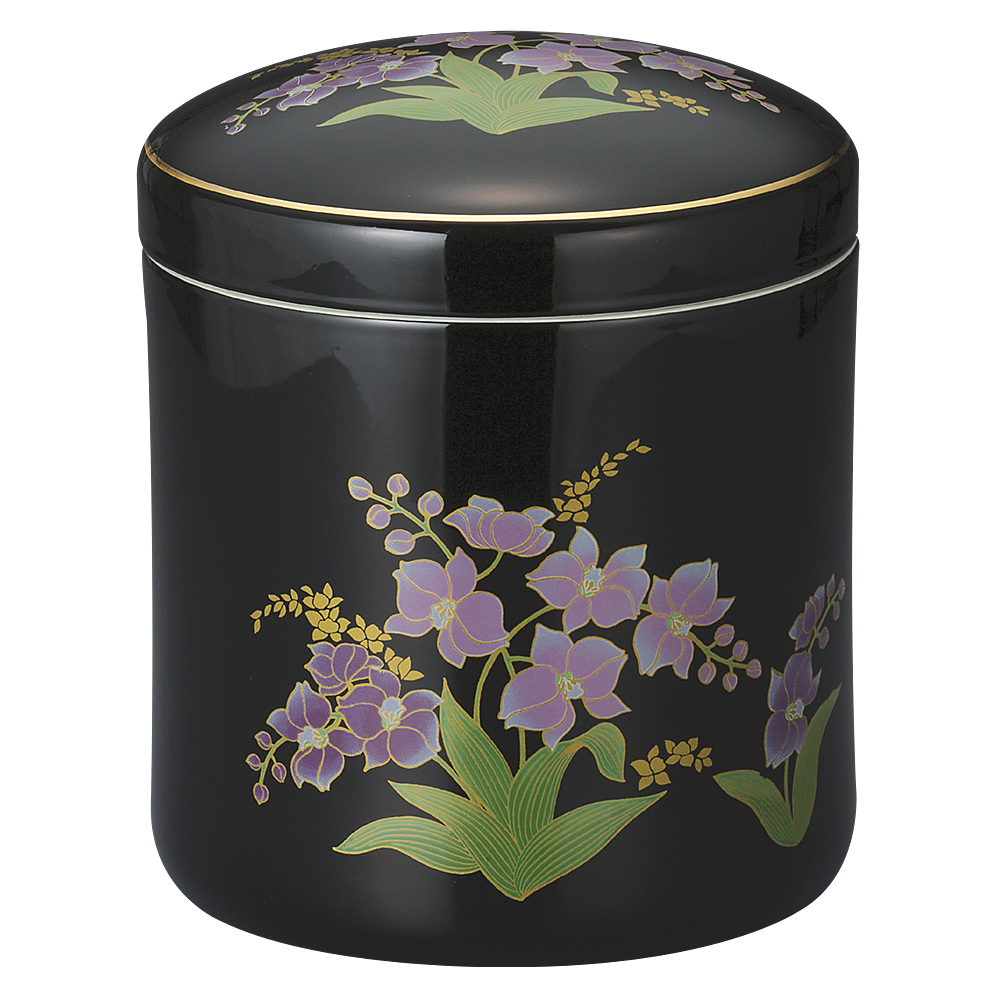 骨壷（骨壺） 黒胡蝶蘭 | 仏壇・仏具 滝田商店