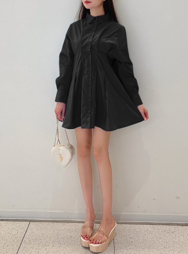 cult tokyo】フード付きレースアップミニワンピース cult tokyo