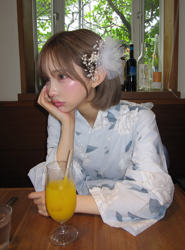 バラ浴衣セット[gi1411] | レディースファッション通販のグレイル(GRL