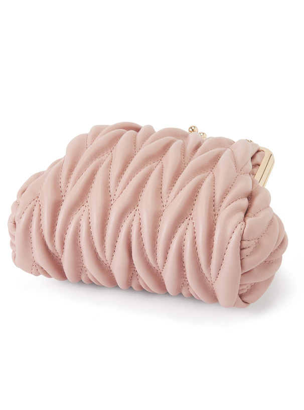 キルティングがま口ショルダーバッグ[dd404] | レディースファッション