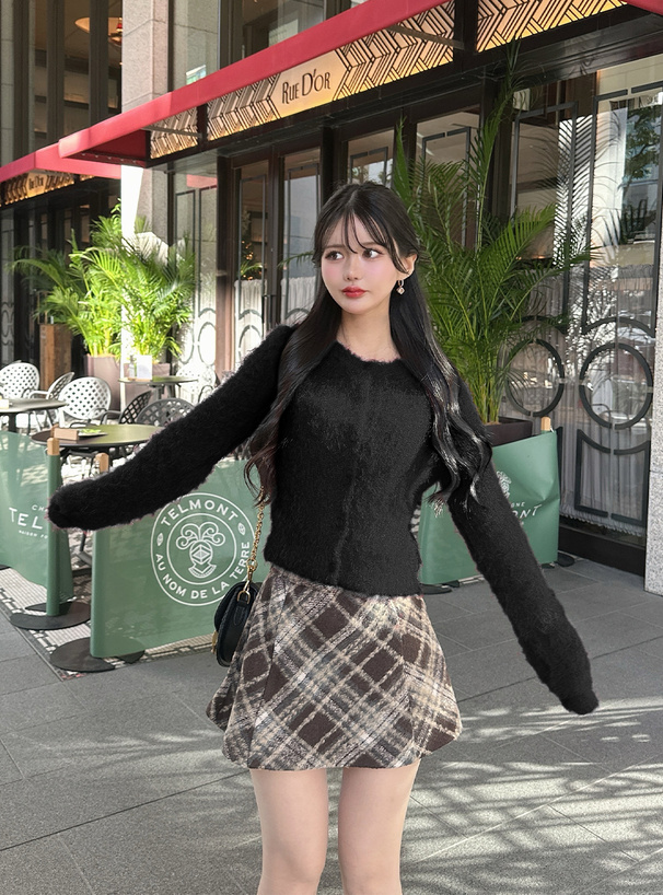 シャギーニットカーディガン[dr681] | レディースファッション通販の