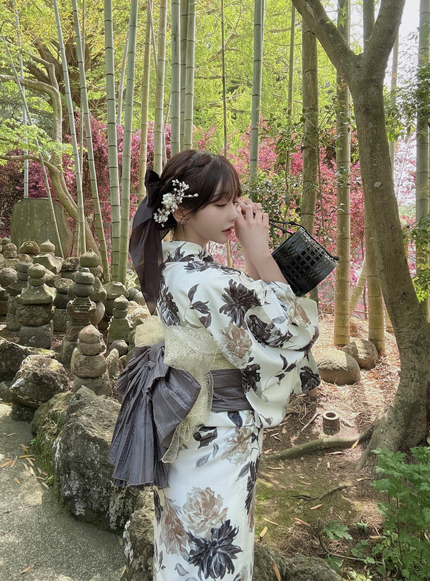 水彩フラワー浴衣セット[fy026] | レディースファッション通販の