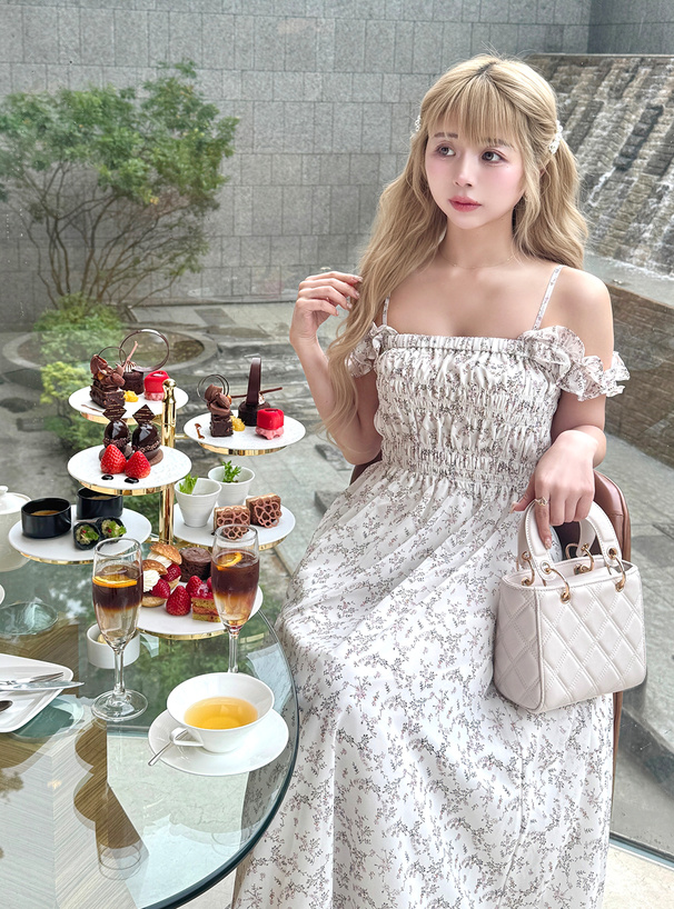 2Wayキルティングチェーンスクエアショルダーバッグ[tr406