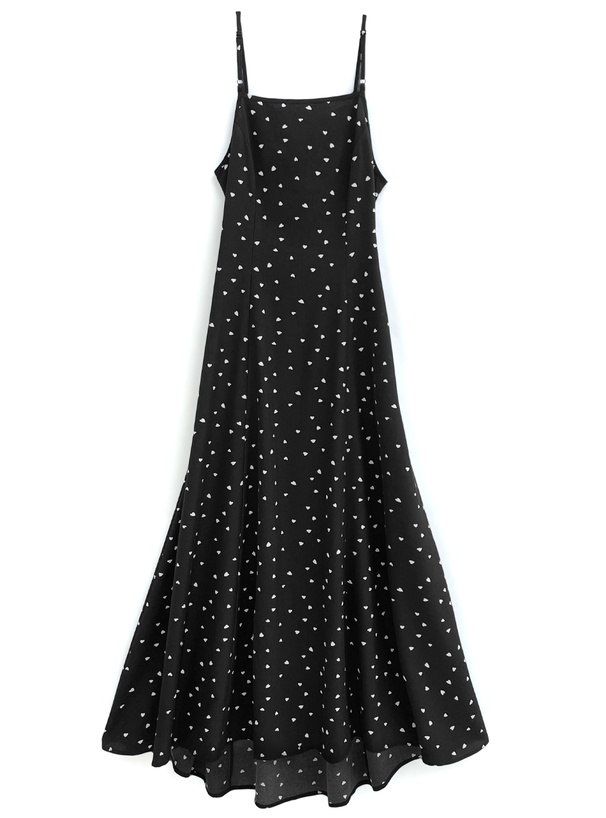 マルチWayハート柄トップス×キャミワンピースセットアップ[tu1349