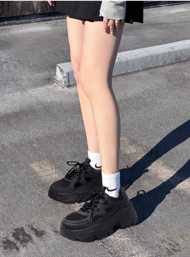 メッシュ厚底スニーカー[zr1243] | レディースファッション通販の