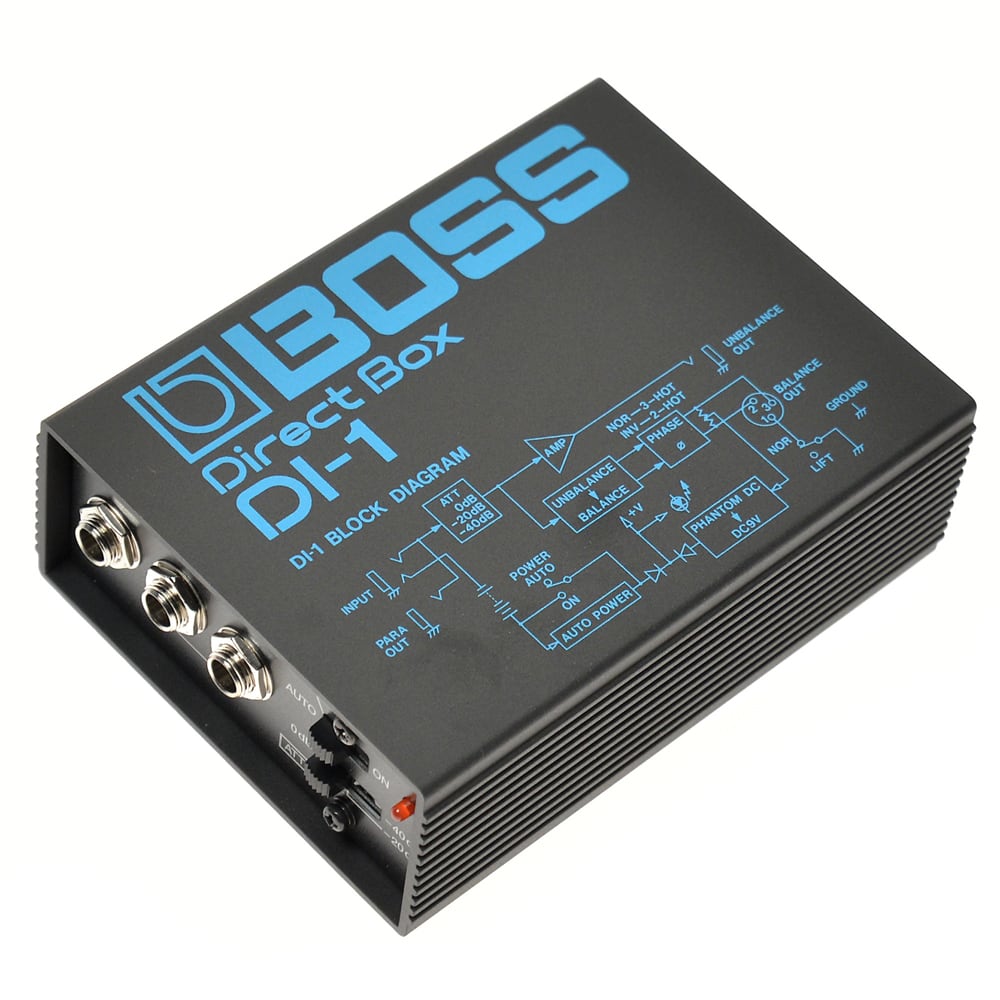 Boss DI-1 Active Direct Box