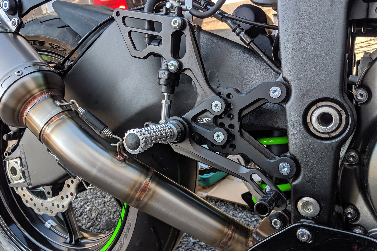 Rear set Kawasaki ZX-6R (19-24) - ARP Racing Parts