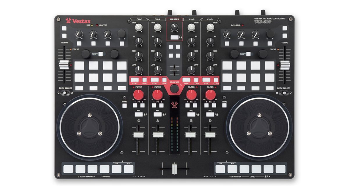 Review & Video: Vestax VCI-400 DJ Midi & Audio Controller