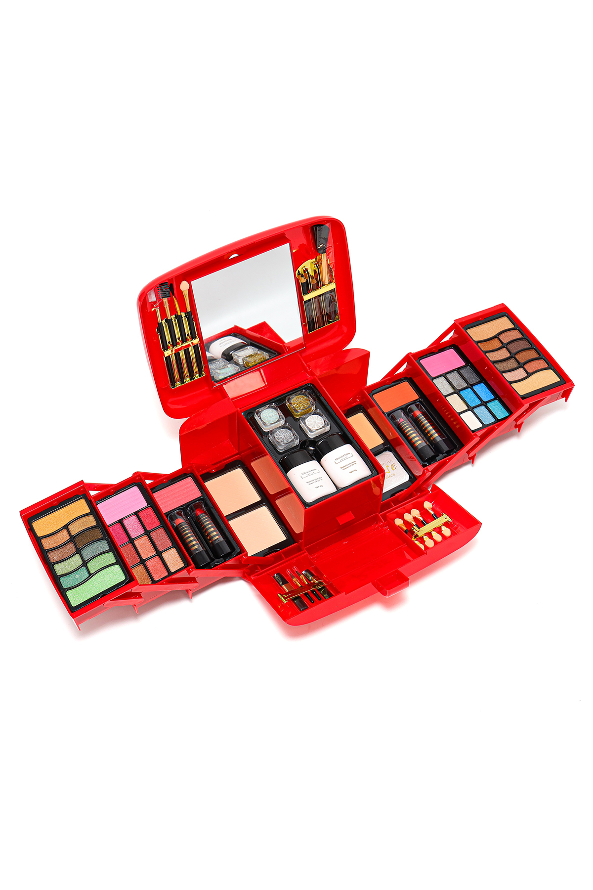 Roesıa Rose Cosmetics Rose Sandık Model Büyük Boy Xxl Makyaj Seti