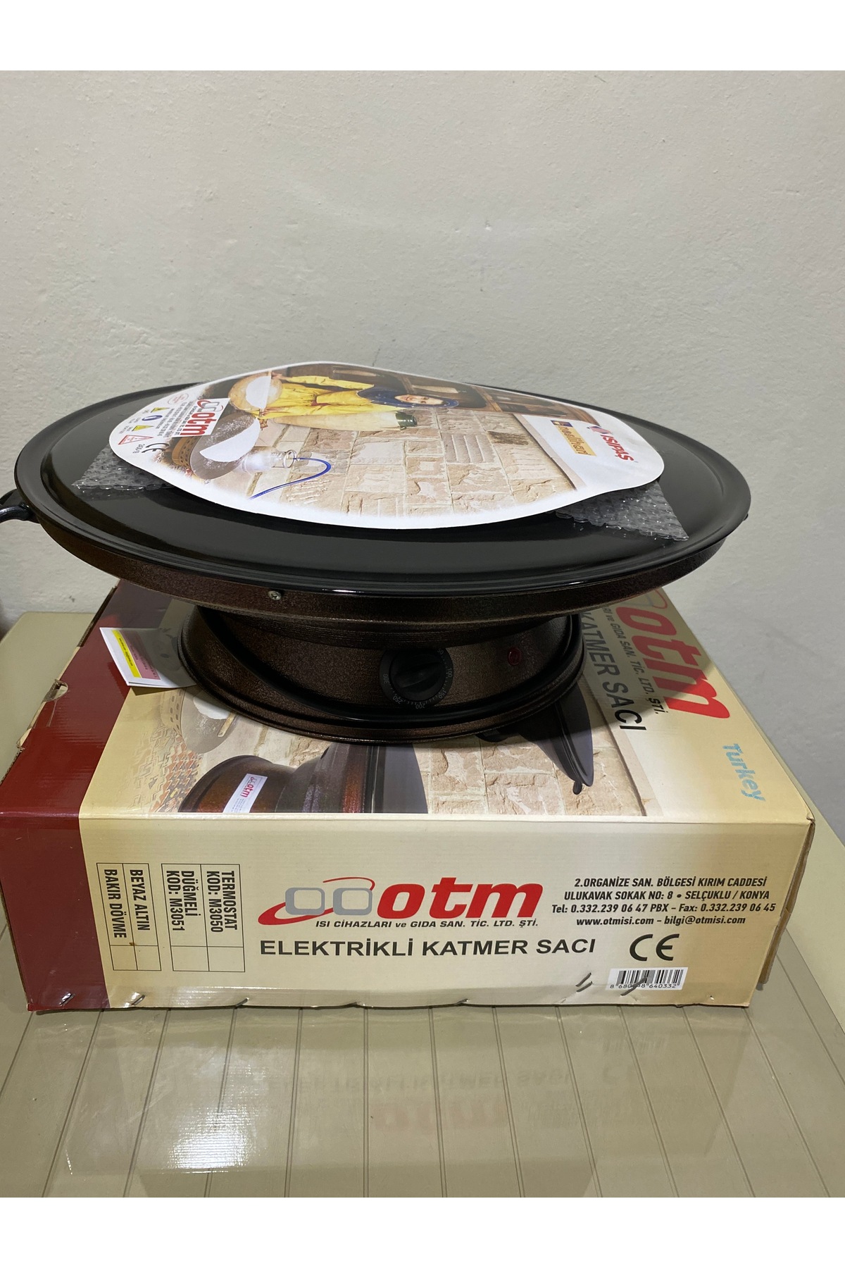 Otm Elektrikli Katmer Sacı - Fiyatı, Yorumları