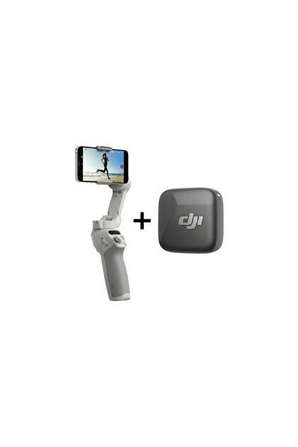 DJI Osmo Mobile SE + Mic Mini Transmitter - Profesyonel Mobil