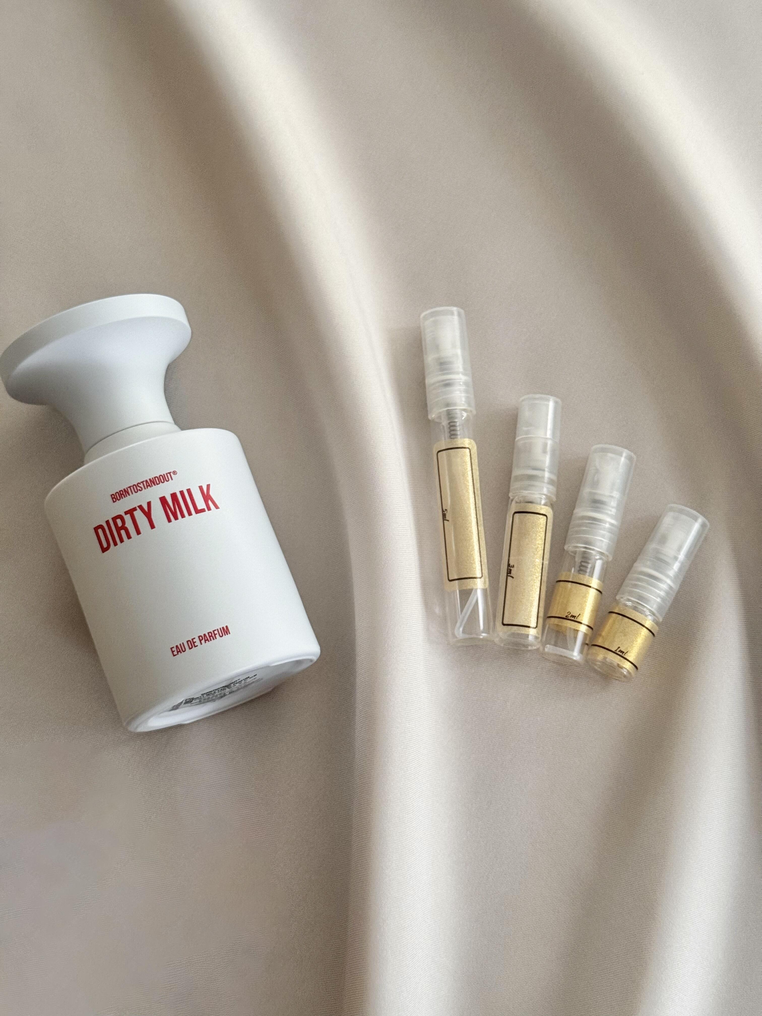 BORNTOSTANDOUT | Dirty Milk | Fragrance Samples