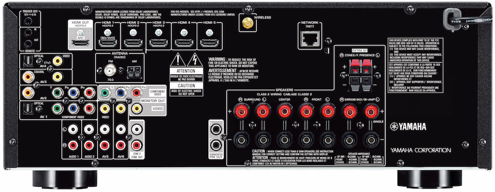 Yamaha RX-V479, V579, V679, V779 A/V Receivers - ecoustics.com