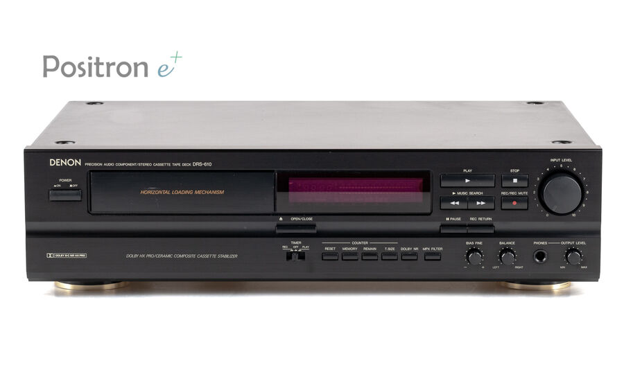 Denon DRS-610 Tape Deck / Schubladen Kassettendeck/ gewartet 1
