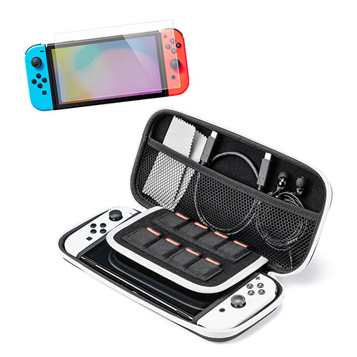 Nintendo Switchケース（有機EL・黒・ハード・収納・持ち運び