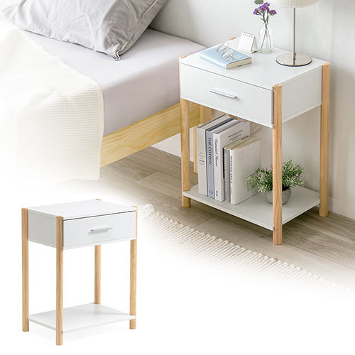 ベッドサイドテーブル（ナイトテーブル・サイドチェスト・収納
