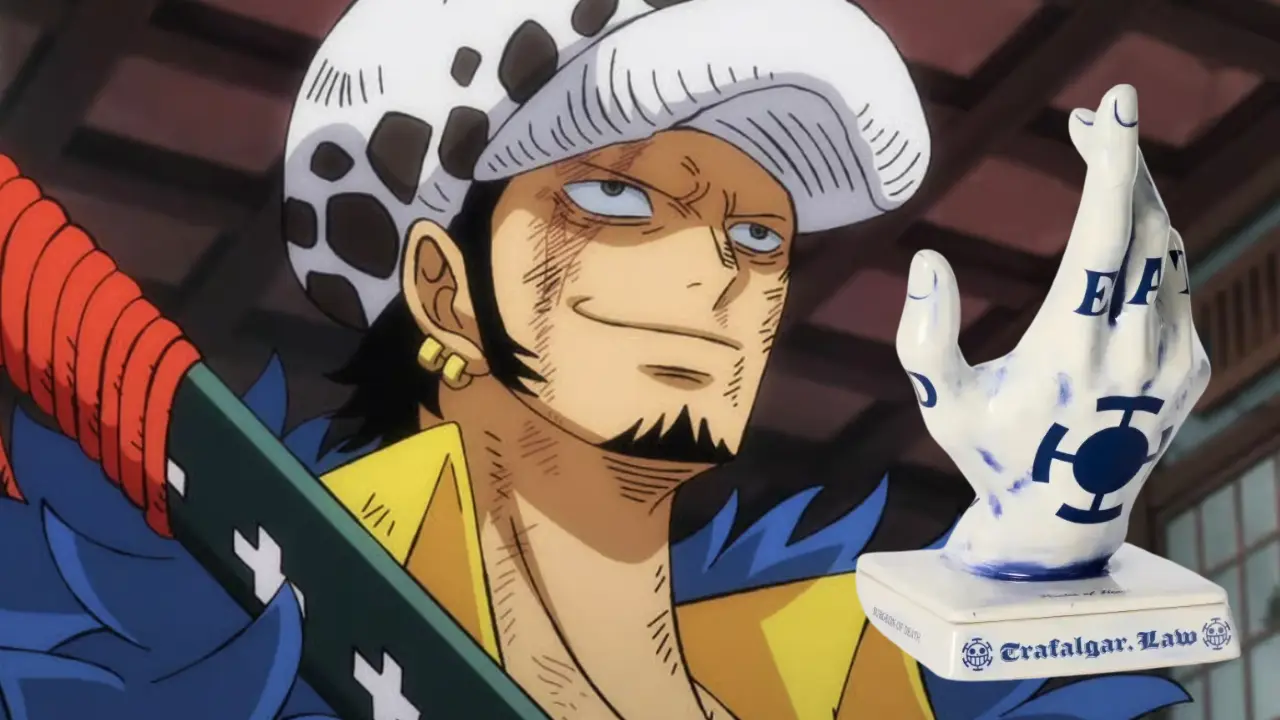 Unique Trafalgar Law incense holder is one of 500 exclusives at