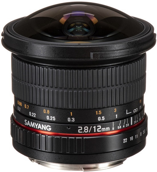Samyang 12mm f/2.8 ED AS NCS フィッシュアイ レンズ (Sony E マウント)