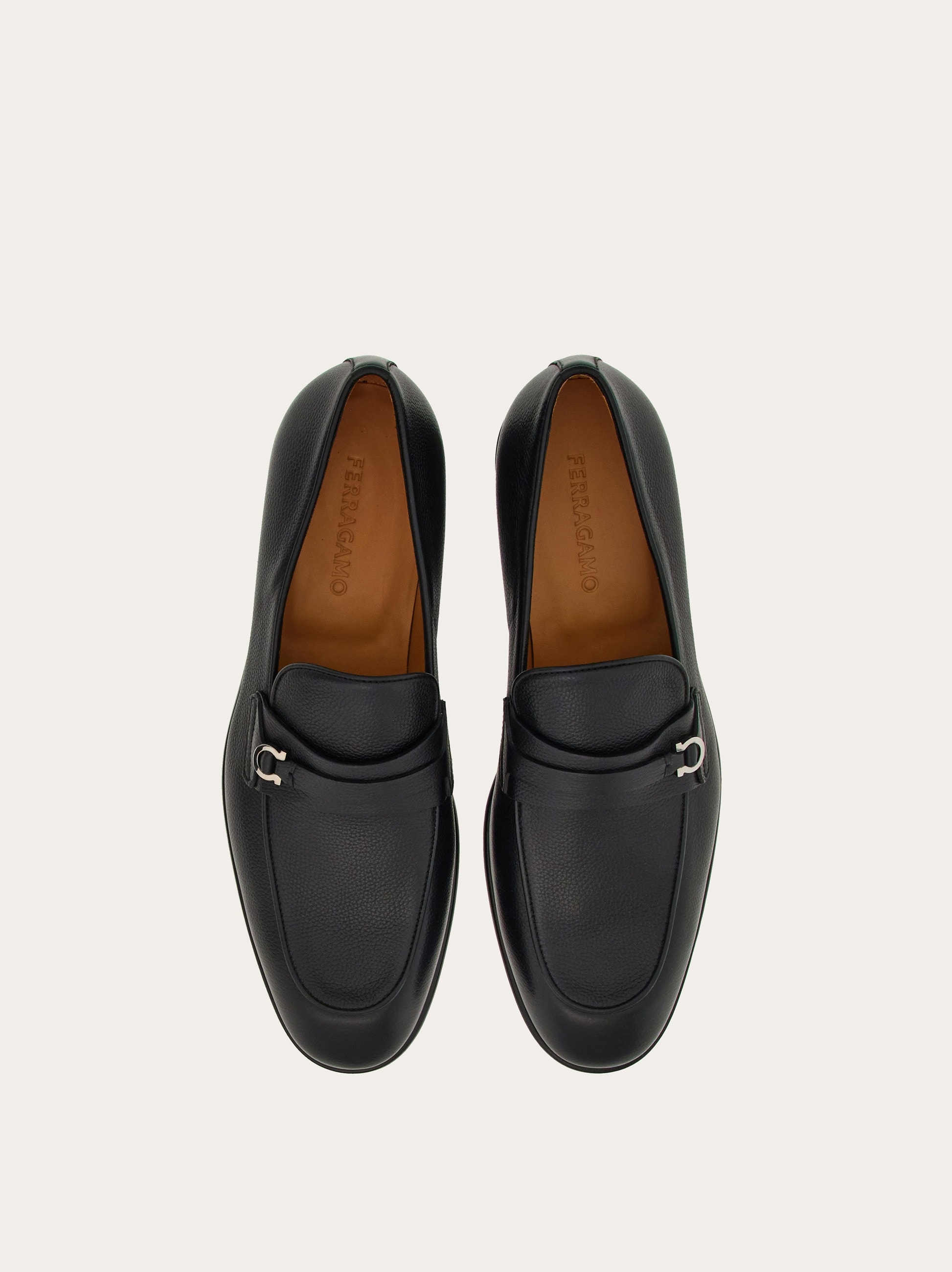 Moccasin with Gancini ornament - Men | Ferragamo