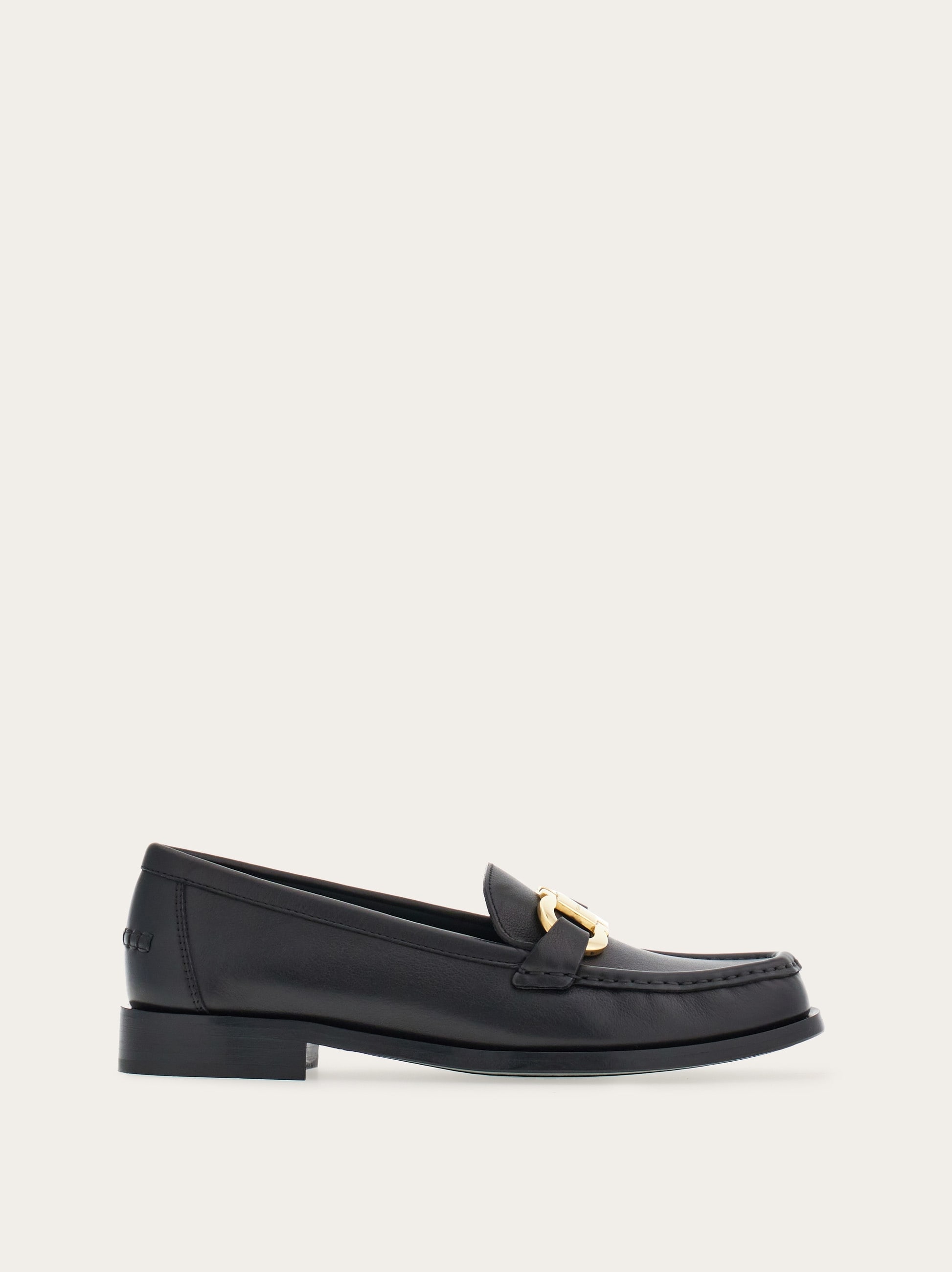 Moccasin with Gancini ornament - Women | Ferragamo
