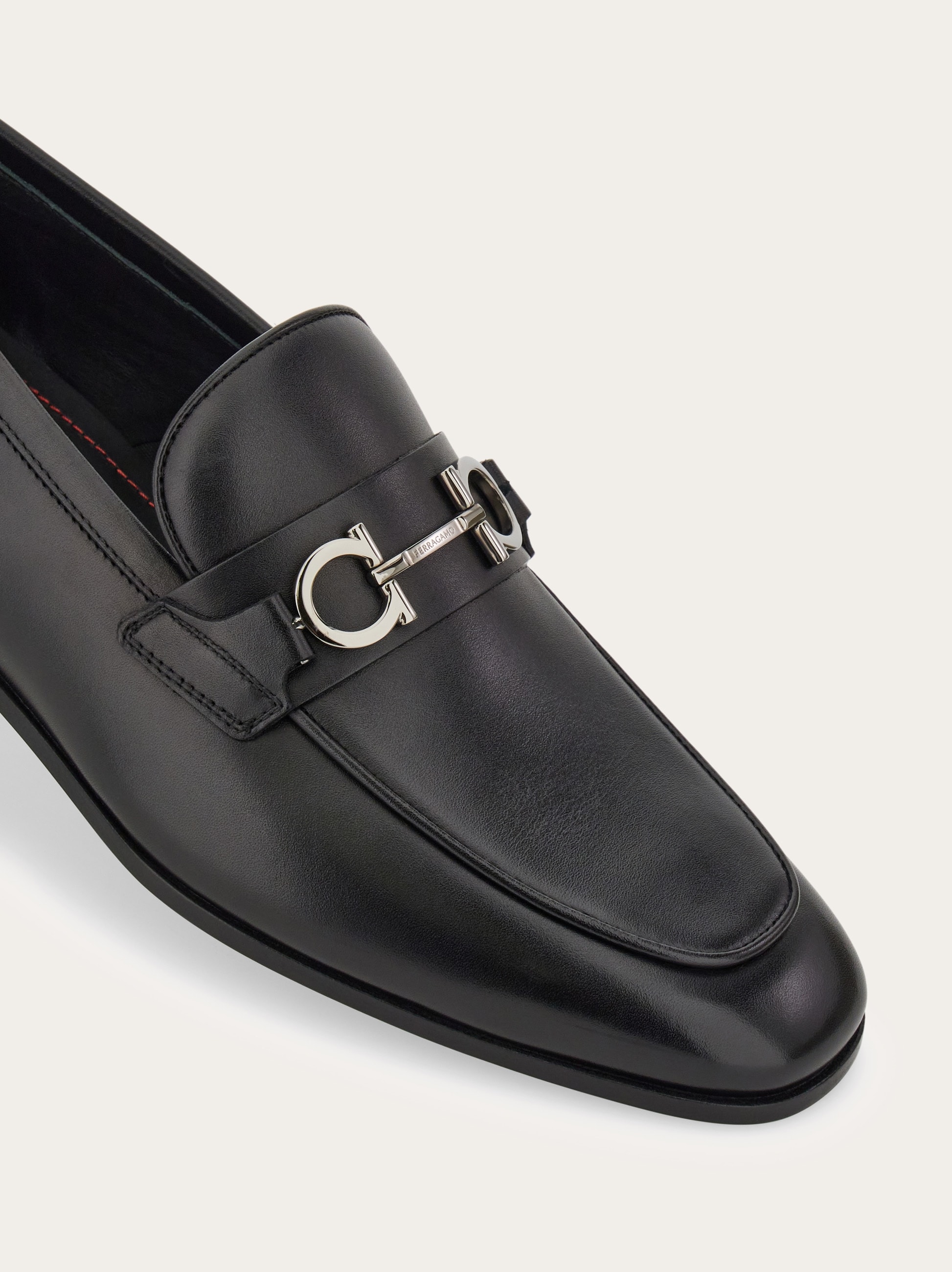 Moccasin with Gancini ornament - Men | Ferragamo