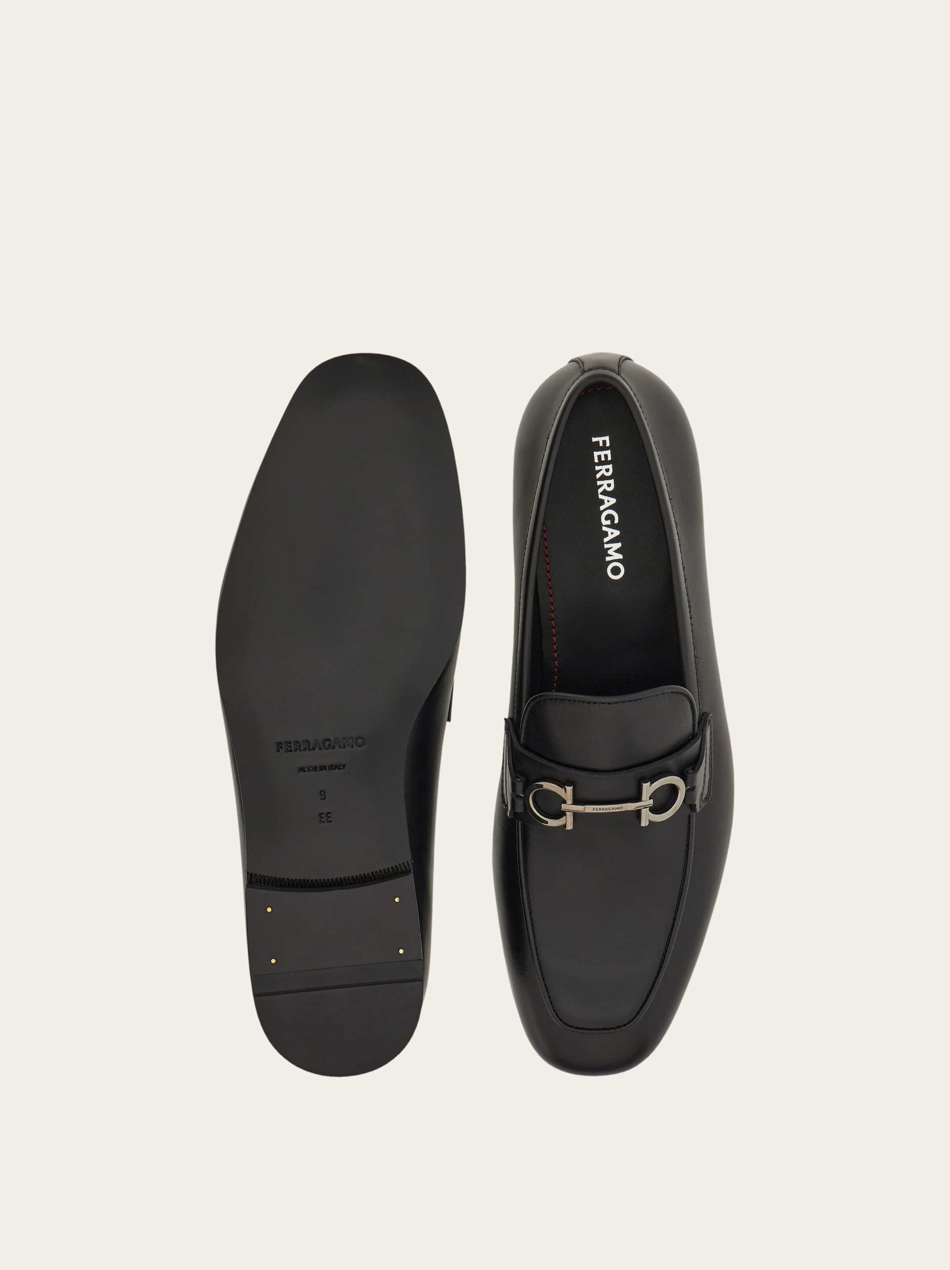 Moccasin with Gancini ornament - Men | Ferragamo