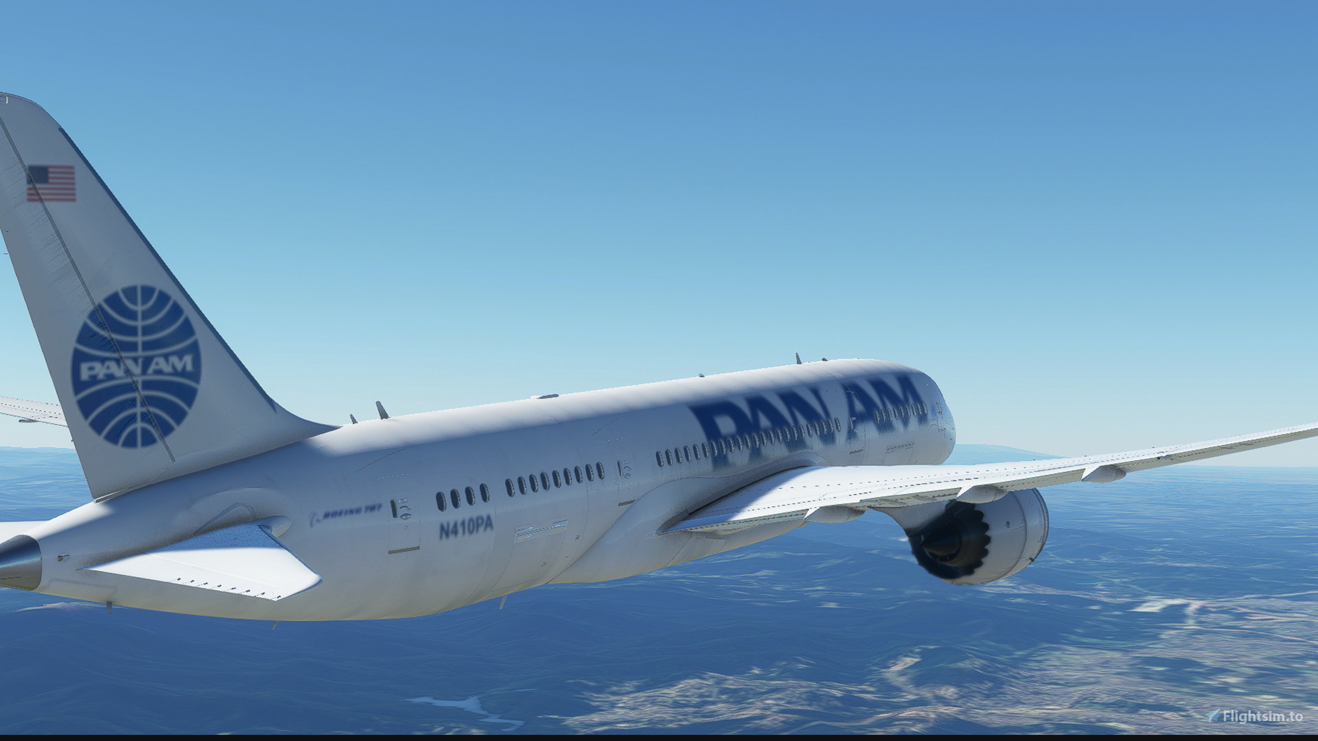 PAN AM 787-8 のために Microsoft Flight Simulator | Feed