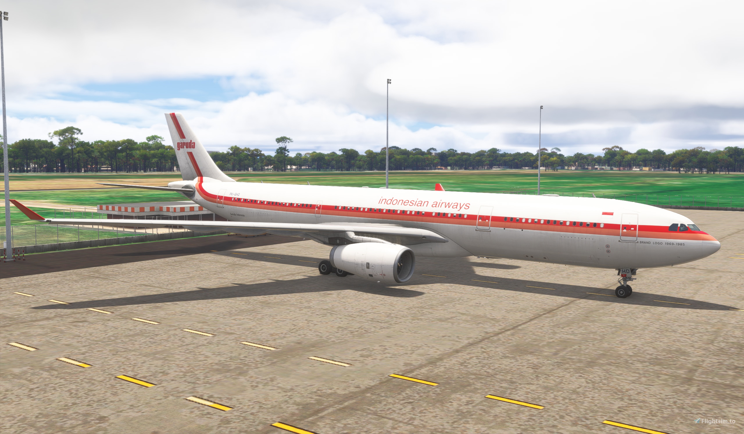 8K/4K] Garuda Indonesia (Retro c/s) PK-GHD for iniBuilds A330
