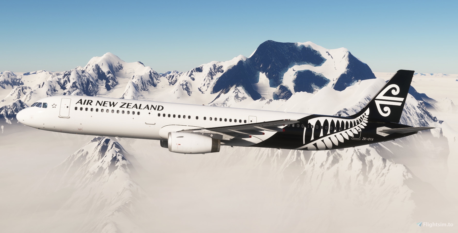 Air New Zealand ZK-OYA (A321-271NX) | Fenix A321 CFM & IAE [8K