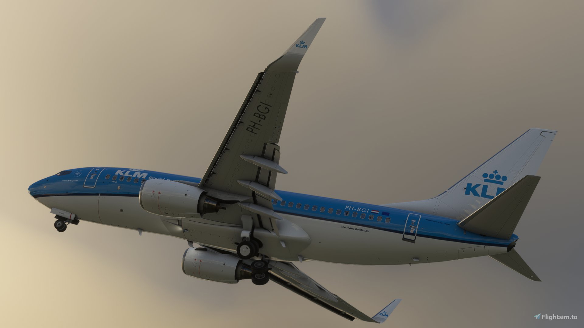KLM Royal Dutch Airlines [4K] PH-BGI - PMDG 737-700 for Microsoft