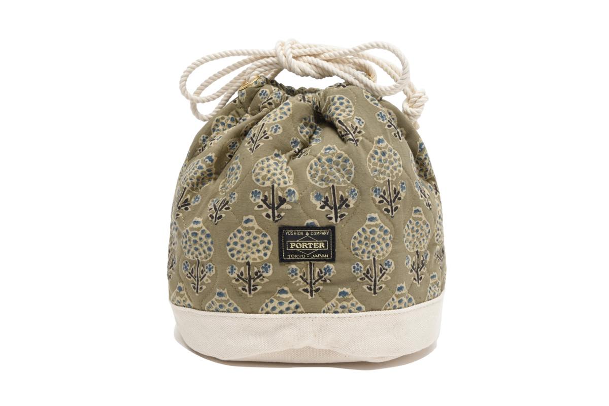 ポーター×B印ヨシダの巾着バッグはカブり知らずの限定デザイン