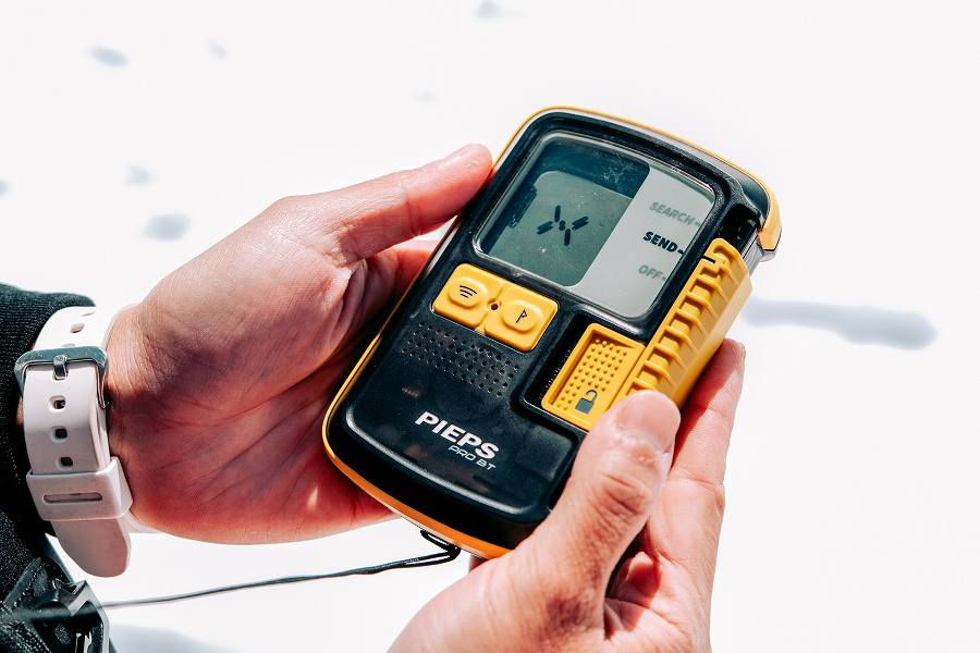 PIEPS FreeRide 雪崩ビーコン グレー/イエロー PIEPS Freeride 雪崩